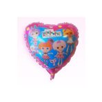 Red Castle 18'' Lalaloopsy Kalp Folyo Balon- 10 Adet