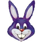 Red Castle S.s. Rabbit Boy Violet Folyo Balon-10 Adet (40 İNÇ 100 CM)