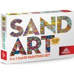 Red Castle Yetişkin Kum Boyama Seti 3in1 Rengarenk Kum Taneleri ile Sanat 10-99 Yaş