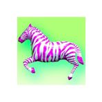 Red Castle Zebra Pembe Balon-10 Adet 40" Inç 100 Cm