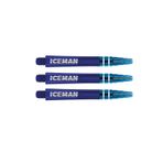 RED DRAGON Gerwyn Price Nitrotech Mavi Mavi Üst Orta Dart Şaftları - Paket başına 2 set (toplam 6 şaft)