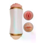 Red Fox C-CH8073 Mx Sekksual Stroker Çift Taraflı Vajinal Ve Oral Mastürbatör