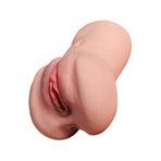Red Fox Çift Girişli Anal Ve Vajinal Gerçekçi Mastürbatör 18 Cm