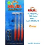 Red Gill Rascal 115 mm Red Luminous Silikon Balık
