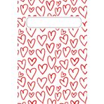 Red Hearts Journal: Minimal Dot Grid Notebook for Love Notes and Everyday Thoughts: Romantic & Stylish Journaling Notebook | 60 Dotted Pages for ... Journaling, Writing, and Creative Expression