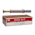Red Hit Naylon Kapı Pencere Kasa M6x40 200 Adet Dübel
