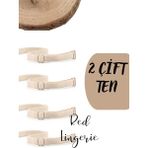 Red İç Giyim Metal Uçlu Ten Sütyen Askısı 2'li Paket (Çift) - Standart