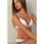 Red İç Giyim Poliamit Low Cut Üçgen Sütyen - Polyamide Low-Cut Triangle Bra - Ekru - 80B