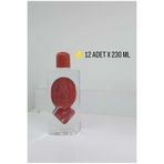 Red (kırmızı ) Hatırla Beni 230 ml X 12 Adet Şi?şe Parfüm Kolonya 008692490604329