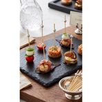RED KİTCHEN Gümüş İnci Başlıklı Bambu Sunum Kürdanı - 20’li Paket - Lüks Kokteyl ve Kanepe Çubuğu