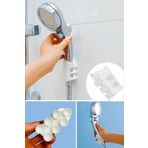 RED KİTCHEN Vantuzlu Duş Başlığı Tutacağı Silikon Vantuzlu Banyo Başlığı Askı Tutucu Kanca Vakumlu Tutucu
