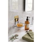 RED KİTCHEN Yapışkanlı Banyo Sabunluk, Katı Sabun Tutacağı, Lavabo Mutfak Katı Sabunluk Süngerlik