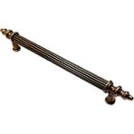Red Level Rustik Metal Kulp Modelleri Mutfak Dolap Çekmece Mobilya Kulbu - Antik Sarı - 160 mm