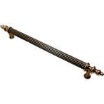 Red Level Rustik Metal Kulp Modelleri Mutfak Dolap Çekmece Mobilya Kulbu - Antik Sarı - 288 mm