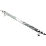 Red Level Rustik Metal Kulp Modelleri Mutfak Dolap Çekmece Mobilya Kulbu - Krom - 256 mm