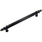 Red Level Rustik Metal Kulp Modelleri Mutfak Dolap Çekmece Mobilya Kulbu - Siyah - 160 mm