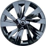 Red Lion Parts Tesla Model Y Juniper (2025+) Uyumlu 19 Inç New Star / Cyber Stil Jant Kapağı Seti - Parlak Siyah (4 Adet)