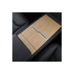 Red Lion parts TESLA MODEL Y JUNİPER/MODEL 3 HIGHLAND Orta Konsol Koruyucu Ahşap Görünümlü Kaplama