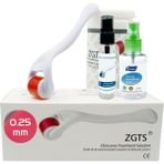Red Love Dermaroller 0.25MM Titanyum 540 Iğneli Göz Çevresi Göz Altı Için Beyaz Derma Roller