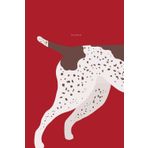 Red Notebook GSP Liver Brown Patch German Shorthaired Pointer 6" x 9": 110-Page Lined Journal for Dog Lovers & Hunters: Perfect Medium-Sized Notebook ... – Great Gift for GSP Owners & Enthusiasts