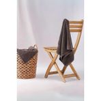 Red Palm Antibakteriyal %100 Doğal Pamuk El Yüz Saç Havlusu 50 x 90 cm Antrasit Gri - Antrasit - Gri