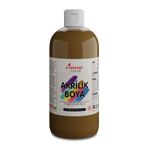 Red Rose Açık Kahverengi Akrilik Boya 500Gr, Dekoratif Hobi Amaçlı Sanatsal Canlı Renkler