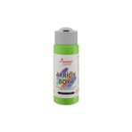 Red Rose Açık Yeşil Akrilik Boya 60Ml, Dekoratif Hobi Amaçlı Sanatsal Canlı Renkler