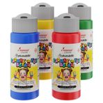 Red Rose Ana Renkler Parmak Boyası 4'lü Set 4x60 ml