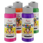 Red Rose Ara Renkler Parmak Boyası 4'lü Set 4x60 ml