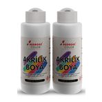 Red Rose Beyaz Akrilik Boya Seti, 2'Li Set 2X120Ml Dekoratif Hobi Amaçlı Sanatsal Canlı Renkler