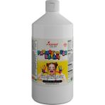 Red Rose Beyaz Parmak Boyası 1000 gr Yıkanabilir Toksik Içermez Çocuk Okul Kreş Için - 1000gr