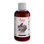 Red Rose Bordo Akrilik Boya 250Gr Sanatsal, Dekoratif, Hobi Amaçlı, Canlı Renkler