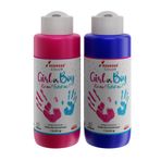 Red Rose Color Pembe-Mavi Cinsiyet Partisi Seti, 2x130gr, Süper Yıkanabilir Özel Formül