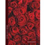 Red Rose Dot Grid Notebook: 8.5 x 11 in | 150 Pages | Minimal Dot Grid for Journaling, Notes & Reflection