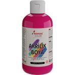 Red Rose Fuşya Akrilik Boya 250GR Sanatsal, Dekoratif, Hobi Amaçlı, Canlı Renkler