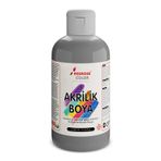 Red Rose Gri Akrilik Boya 250Gr Sanatsal, Dekoratif, Hobi Amaçlı, Canlı Renkler