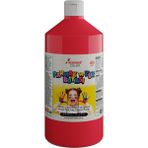 Red Rose Kırmızı Parmak Boyası 1000 gr Yıkanabilir Toksik Içermez Çocuk Okul Kreş Için - 1000gr