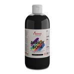 Red Rose Siyah Akrilik Boya 500 gr Sanatsal, Dekoratif, Hobi Amaçlı, Canlı Renkler