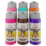 Red Rose Tamamlayıcı Renkler Parmak Boyası 6'lı Set 6x60 ml