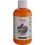 Red Rose Turuncu Akrilik Boya 250GR Sanatsal, Dekoratif, Hobi Amaçlı, Canlı Renkler