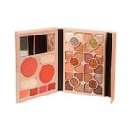Red Shine Cüzdan Model Makyaj Seti - Göz Farı, Aydınlatıcı, Allık, Ruj, Kaş Farı, Glitter Işıltılı Palet - Çok Renkli