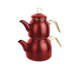 Red Teapot Dot Emaye Çaydanlık Kırmızı 2100ml