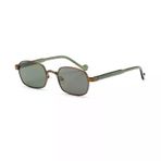 Redberry Java C4 52 Dikdörtgen Bronz Metal Unisex Güneş Gözlüğü