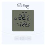 Redblue SQUARE 05 RF Kablosuz Dijital Oda Termostatı (Smart Değildir, Programlı Değildir))