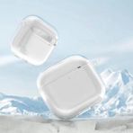 RedClick Apple Airpods 4 Kılıf Şeffaf Kristal Silikon Redclick Airbag 14 Kılıf