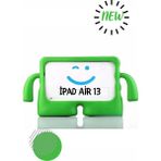 RedClick Apple iPad Pro 13 2024 Redclick Çocuklar Için Ibuy Standlı Tablet Kılıf - Yeşil - Pro13