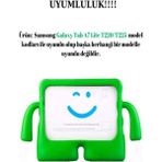 RedClick Galaxy Tab A9 SM-X110 8.7 Inç Çocuklar Için Standlı Silikon Tablet Kılıfı - Yeşil