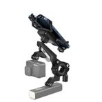 Redcomets Bisiklet Telefon Tutacağı, Motosiklet Telefon Tutacağı, 360 Derece Döndürme, Bisiklet Telefon Montajı, Motosiklet Bisiklet ATV Fit 4,7-7,25 inç Akıllı Telefon için Hızlı Çıkarma Tasarımı