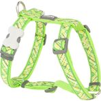 Reddingo Flanno Desenli Lime 25 mm Köpek Göğüs Tasması
