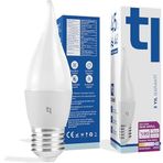 Redeem Plus C37A E27 Mum Ampul, Titreşimsiz, Göz Konforu, 603 Lümen, Parlak Beyaz, 5700 Kelvin